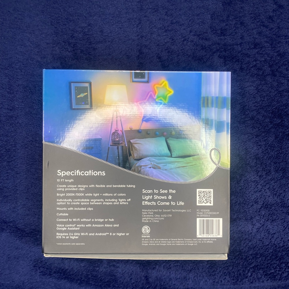 Multicolor Neon-Shape Smart Light - Picture 2 of 5